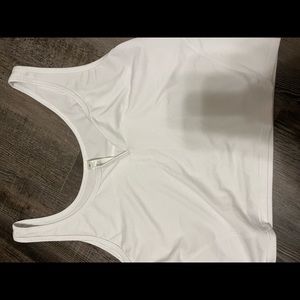 White Lululemon tank top